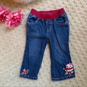 Gymboree Owl Jeans (12-18 mos)